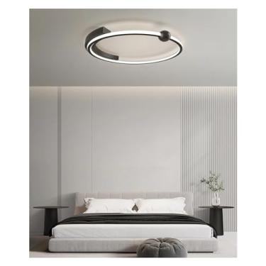 Imagem de Moderno regulável LED luz de teto elegante luz pendente para decoração de casa quarto estudo foyer lustres