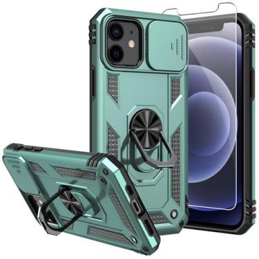 Imagem de Capa SKTGSLAMY para iPhone 12 com protetor de tela, 5 m de altura