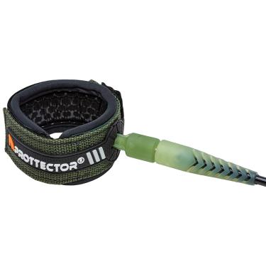 Imagem de Prottector, Leash Regular Pro 6, Corda Tornozelo para Prancha, 6 pés, 7,5mm x 1,85m, Verde, Und