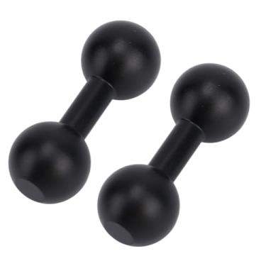 Imagem de 2un. Suporte de Barra Extensora Esfera Dupla, Adaptador de Extensão Montagem Esfera Dupla 17mm a 17mm Comprimento 45 mm para Câmera Ação Celular com GPS (Preto)