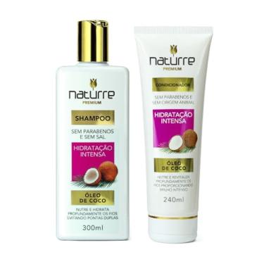 Imagem de Kit Óleo de Coco Naturrê – Shampoo e Condicionador 300ml