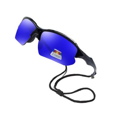 Imagem de SydeStyle Óculos de sol bifocais polarizados, óculos de leitura para homens, mulheres, esportes, espelho, pesca, beisebol, ciclismo, Azul