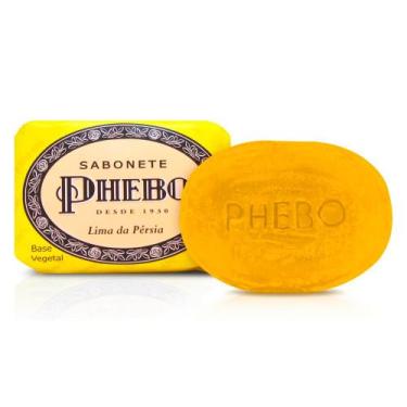 Imagem de Sabonete em Barra Lima da Pérsia Glicerina Óleo de Palma Phebo 90g
