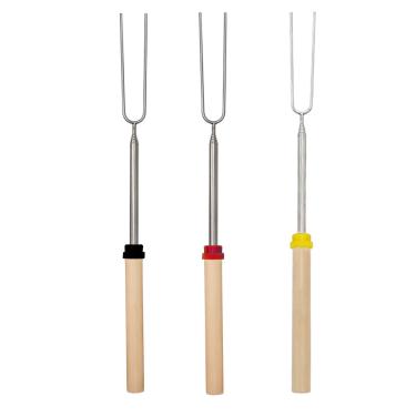 Imagem de Smores Sticks for Fire Pit Long - Kit Smores de palitos de assado de marshmallow - Smore Smore Skewers Hot Dog Fork Equipamento de Cozinhar Fogueira, Equipamento Essencial de Campismo Acessórios