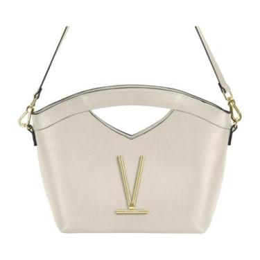 Imagem de Bolsa Feminina Alça Transversal Estruturada Vizzano 10101.1, Branco of