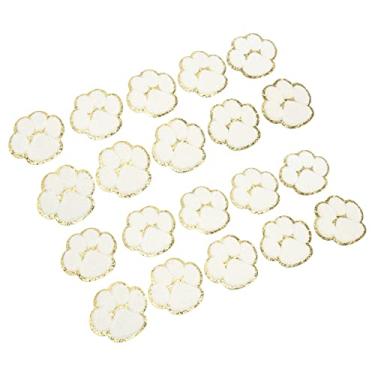 Imagem de Acouto 20 Peças de Remendos de Ferro - Remendos Bordados de Patas Brancas da Moda, Mochilas, Roupas, Jaquetas e Projetos | Fácil de Usar e Duradouro | Amantes de Presentes Perfeitos