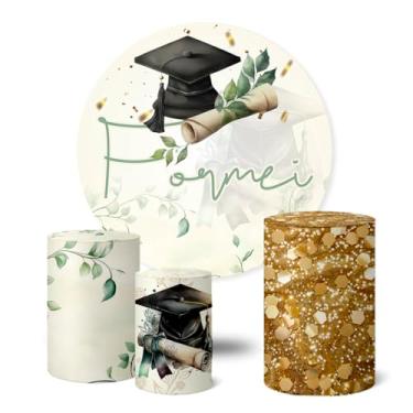 Imagem de Trio Capas Cilindro + Painel Sublimado 1,50m Formatura (K1FOR0016)