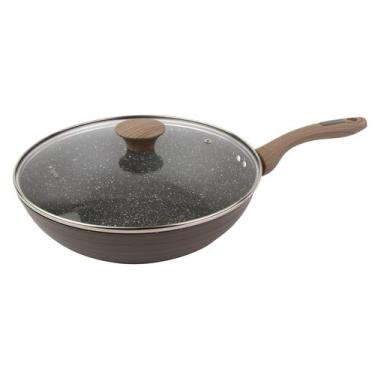 Imagem de Panela Wok Circle 28cm com Tampa - TOGNANA