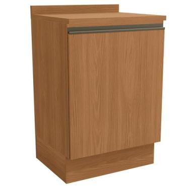 Imagem de Balcao Com Tampo 1 Porta 60 Cm Maxxi G742 Kappesberg Canela