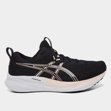 Imagem de Tênis Asics Gel-Pulse 16 SE Feminino, Preto, Salmão, 36