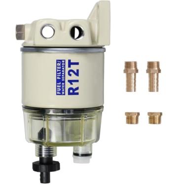 Imagem de Kit completo de separador de água de combustível marítimo R12T substituição para motores a gás e diesel