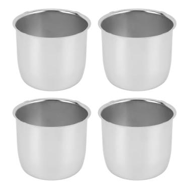 Imagem de Aramox 4 Tampas Centrais Roda Dos Pces 4.25in, Aço Carbono Empurrar Através Capa Calota para o Reboque do Caminhão Rv Suv Rodas Jantes Prata Cromo Hub Cobre