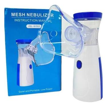 Imagem de Nebulizador Portátil Ultrassônico Silencioso Inalador USB - MESH NEBUL