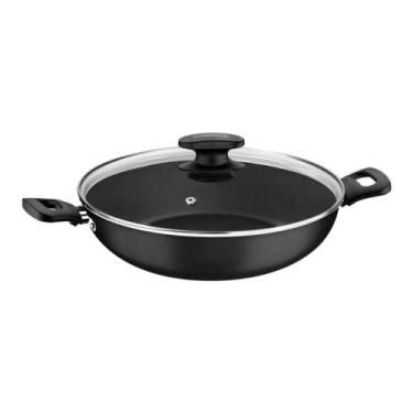 Imagem de Panela Wok Loreto Com Rev. Interno E Externo Em Anti. Starflon Max 28 