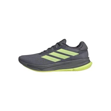 Imagem de adidas Tênis de corrida masculino Supernova Ease, Cinza/Limão/Cinza, 42