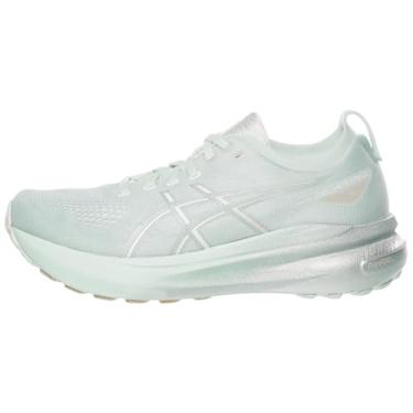 Imagem de ASICS Tênis de corrida feminino Gel-Kayano 31, Pure Aqua/Pure Silver, 35