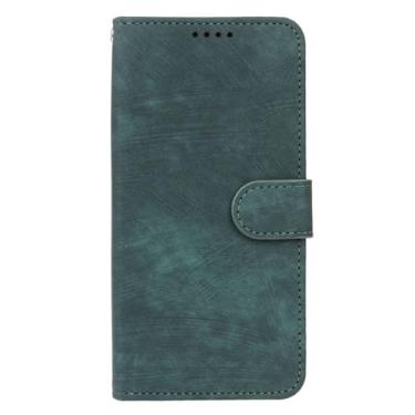 Imagem de FWYANZH Capa carteira para Xiaomi 17 Pro Max/17 Pro/17, capa flip de couro fosco, função de suporte, fecho magnético à prova de choque, verde, 17 Pro Max
