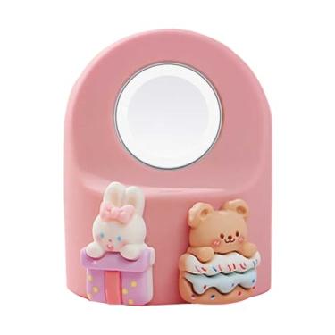 Imagem de Suporte de carregador para Apple Watch, bonito suporte de carregador compatível com Apple Watch Series Ultra/8/SE2/7/6/SE/5/4/3/2/1 (49/45/44/42/41/40/38 mm), organizador de base de carregamento para