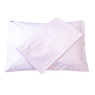 Imagem de Jogo de Lençol Solteiro 2 Peças Estampado Boston Rosa, Biramar Baby, Rosa, pacote de 2