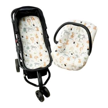 Imagem de Conjunto Capa para Carrinho e Bebê Conforto Felice Safari