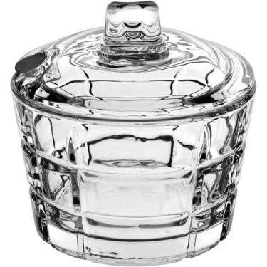 Imagem de AÇUCAREIRO VIDRO 10x10x10cm TRANSPARENTE - HOMECO