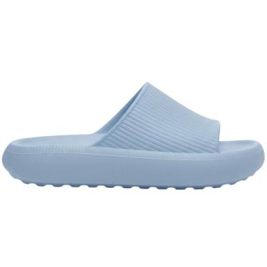Imagem de Chinelo Slide Nuvem Feminino Conforto Leve e Macio Antiderrapante 911-GG (Azul Bebê, 39-40)
