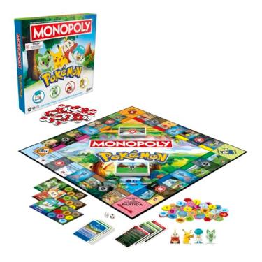 Imagem de Monopoly Pokémon Edition Jogo de Tabuleiro