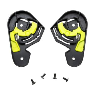 Imagem de Ysyqkn 1 Par de Suportes de Viseira de Substituição para Capacete 560 com Parafusos, Base de Montagem Reforçada para Viseira, Placas Laterais Esquerdas E