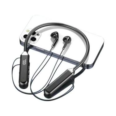 Imagem de Fones De Ouvido Sem Fio À Prova d'Água Com Colar Magnético D18 Bluetoo