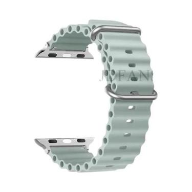 Imagem de Pulseiras Ocean Para Apple Watch Series 7 6 5 4 3 SE 8 Ultra Compatíve