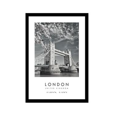 Imagem de Pôster de cidade preto e branco - impressão de viagem Roma Las Vegas Veneza Paris Sydney Amsterdam Amalfi Sanfrancisco Pintura em tela impressões de paisagem da cidade do mundo imagens de parede