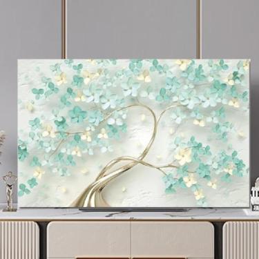 Imagem de Capa protetora contra poeira para TV interna - LED LCD para TVs de mesa e suspensas, protetores de tela coloridos - Tipo 01||40-43 polegadas