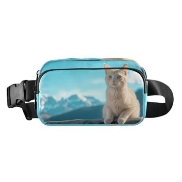 Imagem de CEBUGI Pochetes de caminhada para homens e mulheres, pochetes modernas e resistentes à água com cinto ajustável para treino, viagem, corrida