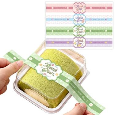 Imagem de Adesivos de agradecimento de 9,8 polegadas de comprimento, 120 peças Huge Have A Nice Day, etiquetas autoadesivas, adesivos de panificação, feitos à mão, à prova de adulteração, para embalagem de