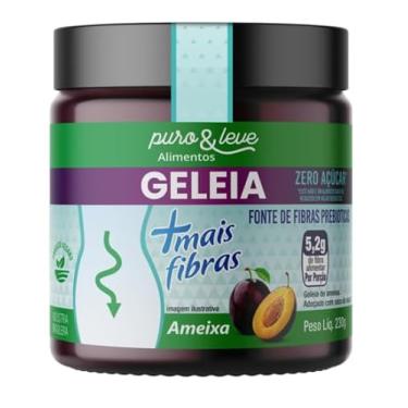 Imagem de GELEIA ZERO ACUCAR 230G - AMEIXA + FIBRAS - PURO E LEVE