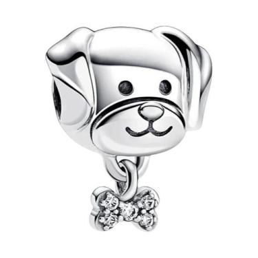 Imagem de Colar Com Pingente De Patinha De Cão Em Prata 925 Para Mulheres, Estil