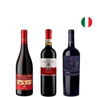 Imagem de Kit Vinhos Italianos - Vivi Ogni Momento - Kit Italiano