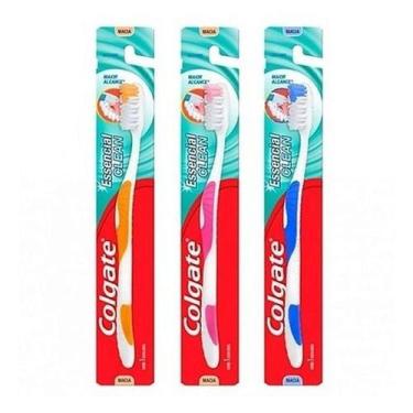Imagem de Escova de Dente Clean Essencial Macia Colgate