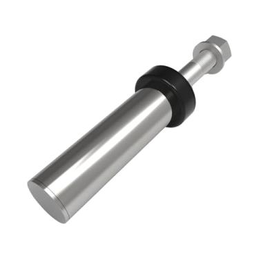 Imagem de Baoblaze Suporte para anilhas, acessório para rack de musculação, ideal para treino de força em casa. Organizador de discos para barras, e, Plugue de aço Inoxidável