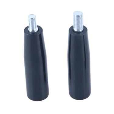 Imagem de KiBcsLic Conjunto de 2 Postes de Corda para Máquina de Pilates Reformer, com Rosca Macho M10, para Treinamento Abdominal.