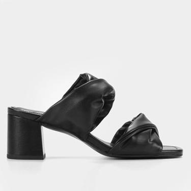 Imagem de Sandália Loucos & Santos Salto Médio Grosso Feminina-Feminino