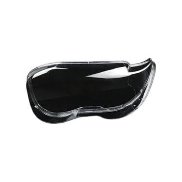 Imagem de Tampa do farol do carro lente abajur lente de vidro transparente escudo da lâmpada compatível com bmw série 7 e65 e66 1999 2000 2001 2002 2003 2004(1pcs for Left light)