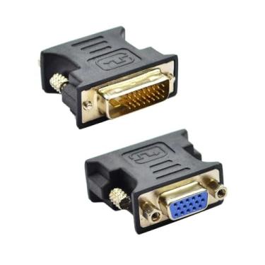 Imagem de Adaptador Conversor Dvi-d 24+1 para Vga (dvi-d M X Vga F)
