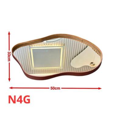 Imagem de Bandeja Orgânica GRANDE Espelhada material ecológico Decorativa Modelo