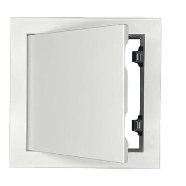 Imagem de Painel de portas de acesso 35,5 x 35,5 cm Porta de acesso de liga de alumínio para painel de drywall para parede e teto, eletricidade e encanamento (branco, 35,5 x 35,5 cm)