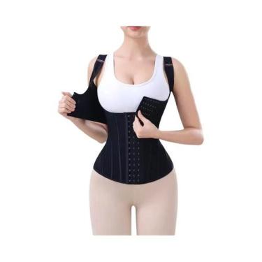 Imagem de Corset Modelador De Cintura Em Forma De U Para Mulheres, Com Estrutura