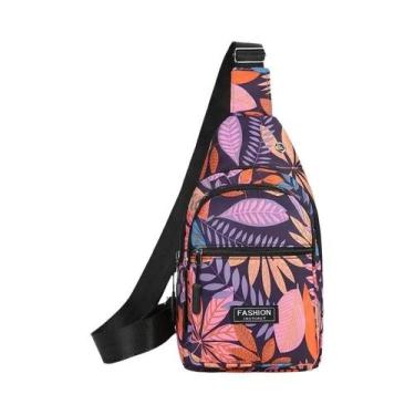 Imagem de Bolsa Transversal Feminina Leve De Moda Retrô Em Tecido Oxford Para Es