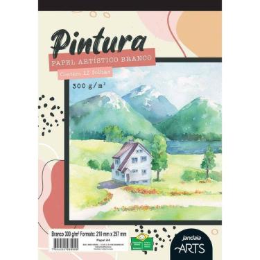Imagem de Bloco para Educação Artística Arts Pintura A4 300g 12fls.