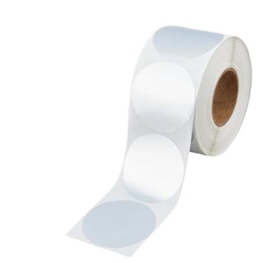 Imagem de SUPERFINDINGS 800 peças de adesivos redondos de folha prateada em relevo selos adesivos de certificado de etiqueta envelope adesivo de PVC para envelopes pacote de convites de formatura de casamento