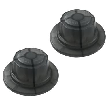 Imagem de E-outstanding 2 peças 5 x 2,2 cm tampa de parafuso de fixação de lâmina de ventilador de plástico universal adequada para ventiladores de pedestal ou mesa